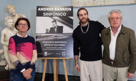 Andrés Barrios actuará en Utrera el próximo 13 de marzo, en el Teatro Municipal Enrique de la Cuadra