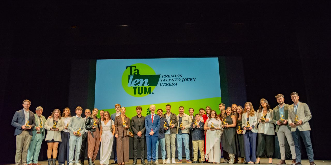 Utrera rinde homenaje al talento de los jóvenes de la ciudad en su primera edición de la Gala Talentum