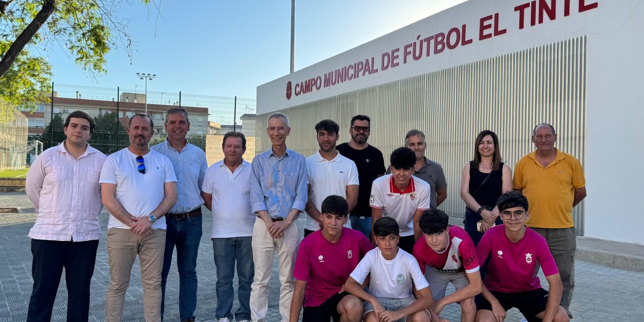 El Gobierno de Jiménez inaugura las obras de ampliación y mejora del Campo de Fútbol El Tinte