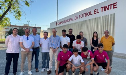 El Gobierno de Jiménez inaugura las obras de ampliación y mejora del Campo de Fútbol El Tinte