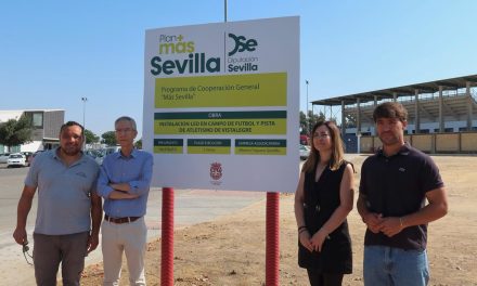 Comienzan las obras de renovación del alumbrado del complejo deportivo de Vistalegre con una inversión de 165.000 euros