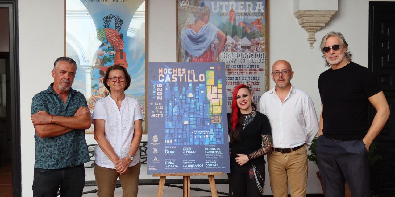 «Noches del Castillo» y «Rock en el Parque», dos ciclos para convertir las noches de verano de Utrera en un referente cultural