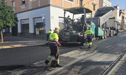 Continúa el Plan de Asfaltado hasta completar un total de nueve vías terminadas en esta semana