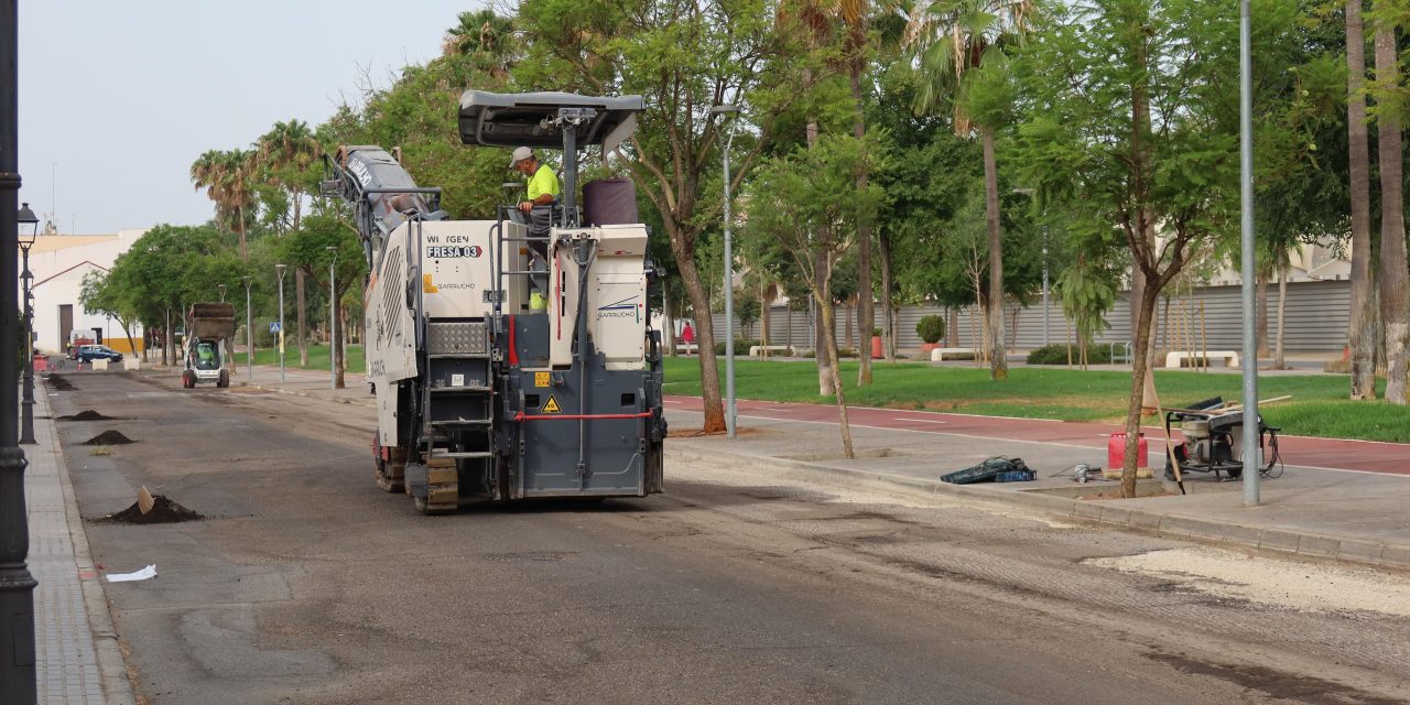 El Plan de Asfaltado avanza con una nueva fase en las calles Mar Adriático y Escultor Antonio Susillo