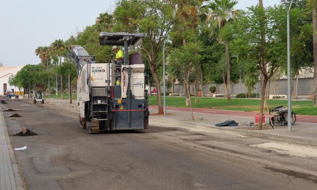 El Plan de Asfaltado avanza con una nueva fase en las calles Mar Adriático y Escultor Antonio Susillo