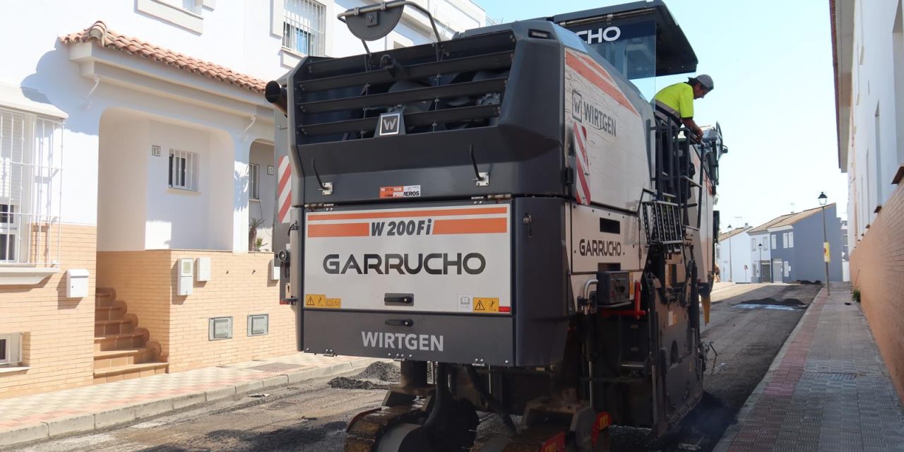El Plan de Asfaltado avanza con una nueva fase que actuará en nueve calles de Utrera