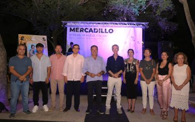 La primera edición del Mercadillo «Utrera, ya huele a Feria» confirma el éxito de la iniciativa con una gran afluencia de público