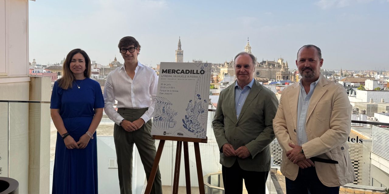 Utrera potencia el sector comercial de la Feria con un Mercadillo en el Parque de la Vereda