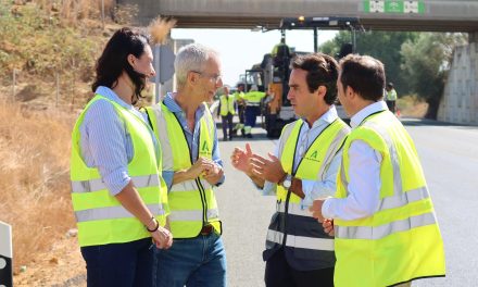 La carretera Utrera y Puerto Serrano renovará su firme con una inversión de la Junta de 3,2 millones de euros