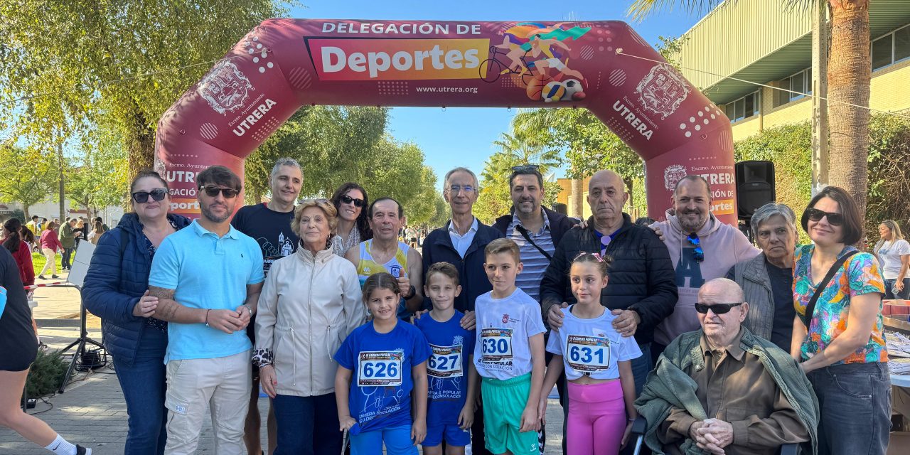 El III Duatlón de Menores y la III Carrera Popular Memorial Dionisio Delgado reúnen a cientos de deportistas en Utrera