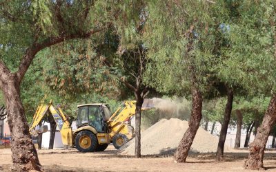 El Ayuntamiento de Utrera inicia las obras del Parque Cristo de los Afligidos