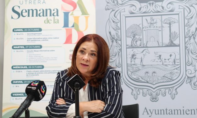 Utrera celebra la Semana de la Salud del 26 al 30 de octubre con actividades de sensibilización y promoción de hábitos saludables
