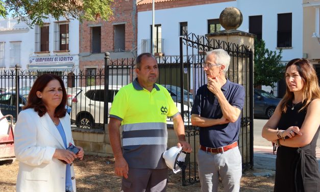 El Ayuntamiento de Utrera inicia las obras del Parque Cristo de los Afligidos
